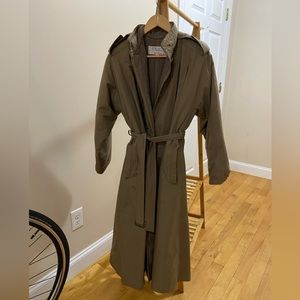 Vintage Thermaster Single Breasted Trench Coat